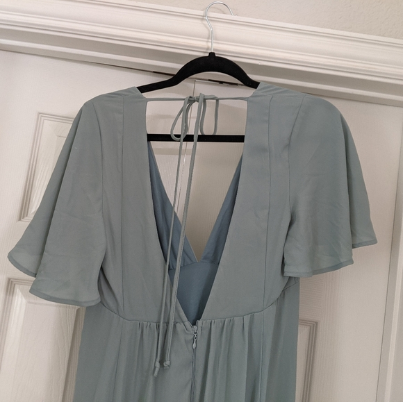 Show Me Your Mumu Faye Flutter Sleeve Maxi Dress - Picture 5 of 6